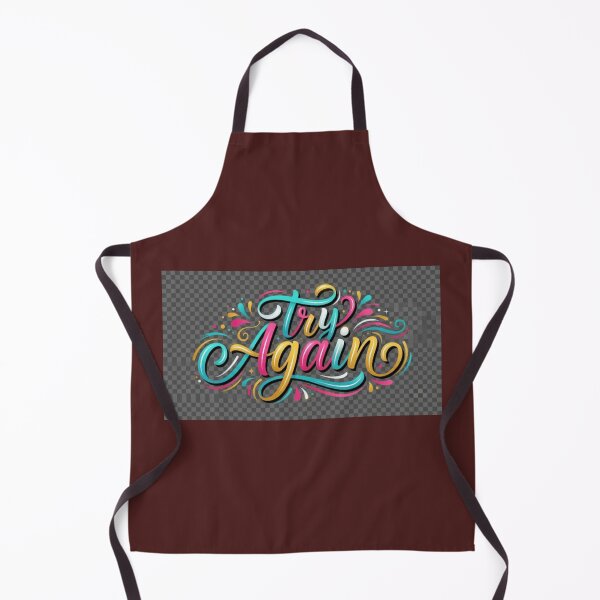 Item preview, Try Again Motivational Typography designed and sold by Color & Form.