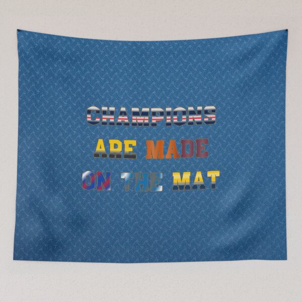 Item preview, Champions are Made on the Mat #6 designed and sold by Holy JM Designs.
