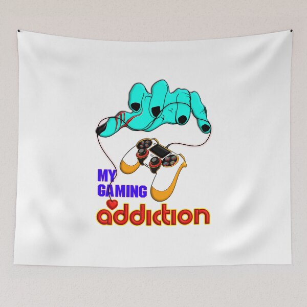 Item preview, My Gaming Addiction, Gaming Graphic Tee designed and sold by T2T-ees.