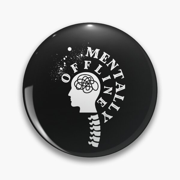 Item preview, Mentally Offline Introvert Humor Quote T-Shirt designed and sold by RteesStudio.