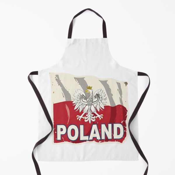 Item preview, Poland Vintage Flag White Eagle Distressed Polish Pride designed and sold by Amber Sky Creations.