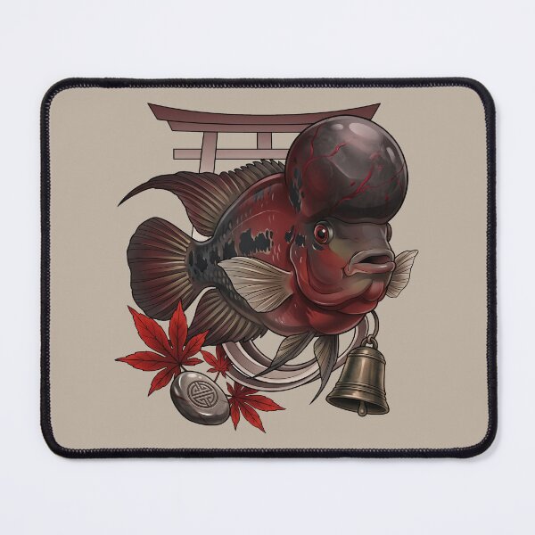 Item preview, Autumn Torii Gate Flowerhorn Cichlid designed and sold by MythicCotton.