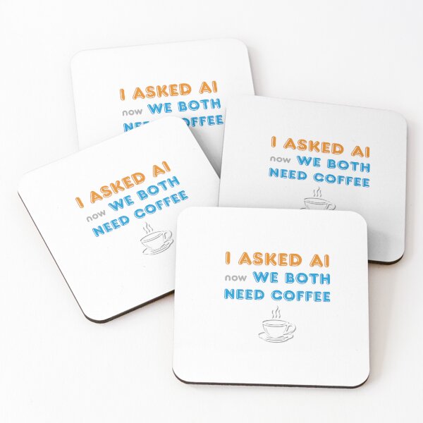 Item preview, AI Coffe, Funny AI & Coffee T-Shirt designed and sold by ICreateYourLook.