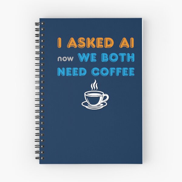 Item preview, AI Coffe, Funny AI & Coffee T-Shirt designed and sold by ICreateYourLook.