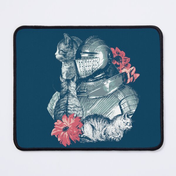 Item preview, Knight of Cats - For dark backgrounds designed and sold by PbHistory.