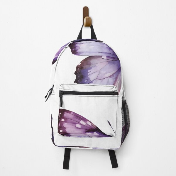 Item preview, Purple Butterfly Watercolor Painting designed and sold by RawNaturePrints.