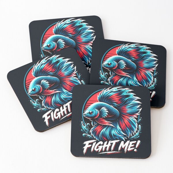 Item preview, Fight Me Betta Fish Attitude designed and sold by Victor Shadehorn.