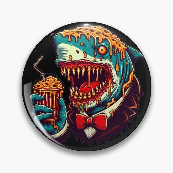 Item preview, Zombie shark designed and sold by Shirtabell.