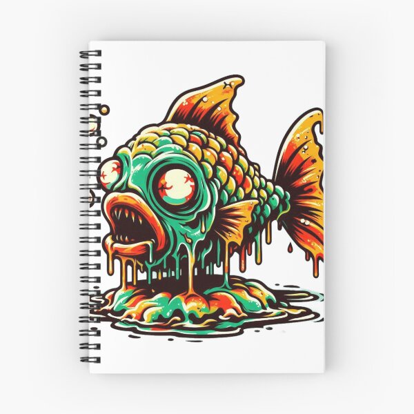 Item preview, Zombie fish designed and sold by Shirtabell.