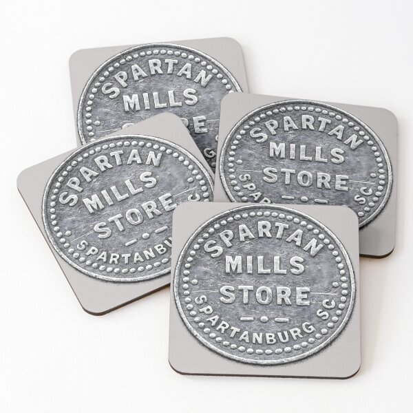 Item preview, Spartan Mills Store Textile Scrip Spartanburg designed and sold by Collectology.