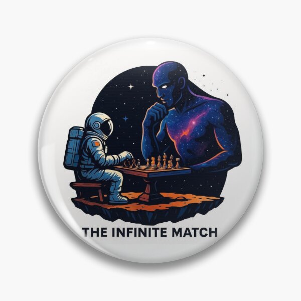 Item preview, The Infinite Match - Chess With The Universe designed and sold by AcosDesign.