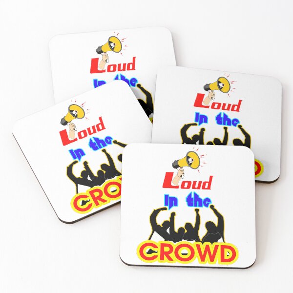 Item preview, Loud In the Crowd, Streetwear Graphic Tee designed and sold by T2T-ees.