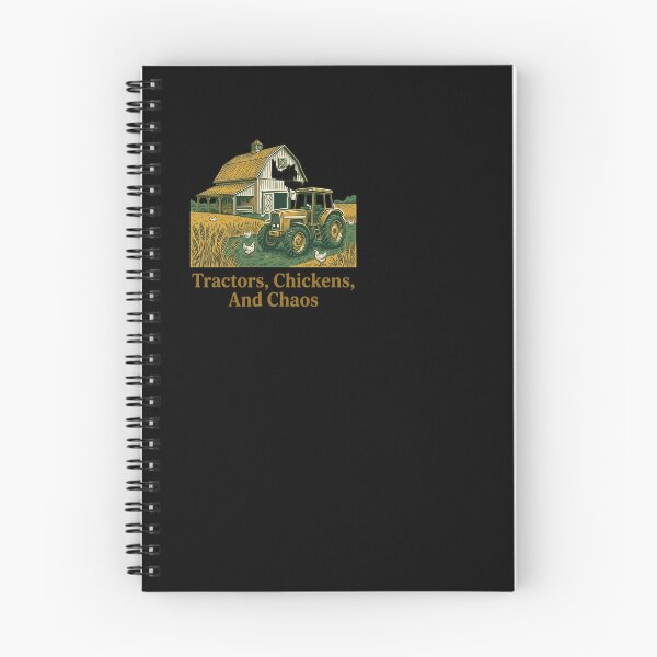 Item preview, Tractors, Chickens, And Chaos - Farmer designed and sold by BinAlgoPix.