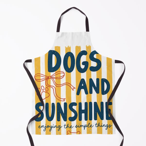 Item preview, Striped Dogs And Sunshine Enjoying The Simple Things Dog Lover designed and sold by VGAfanatic.