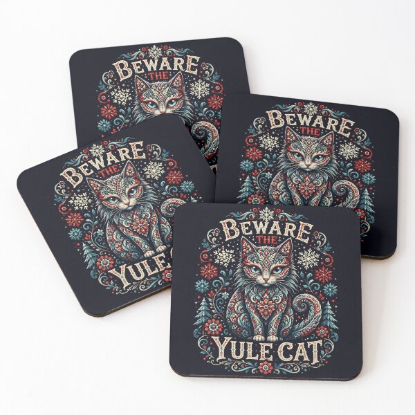 Item preview, Beware the Yule Cat Icelandic Winter Folklore designed and sold by Victor Shadehorn.