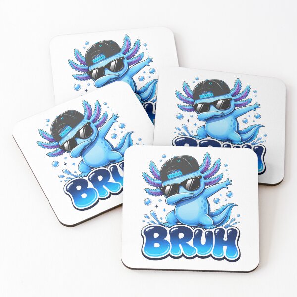 Item preview, Bruh Dabbing Axolotl Funny Mens Kids Boys Teens Axolotls designed and sold by BornBorn.