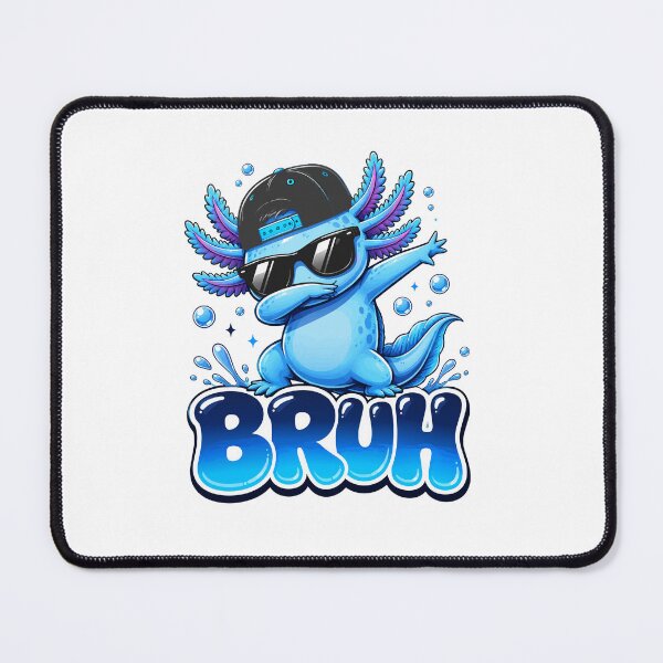 Item preview, Bruh Dabbing Axolotl Funny Mens Kids Boys Teens Axolotls designed and sold by BornBorn.