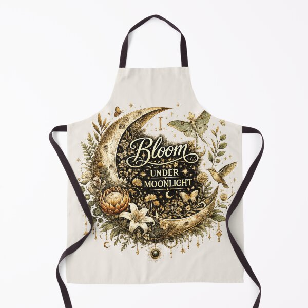 Item preview, I Bloom Under Moonlight | Celestial Botanical Moon designed and sold by 'VARI'.