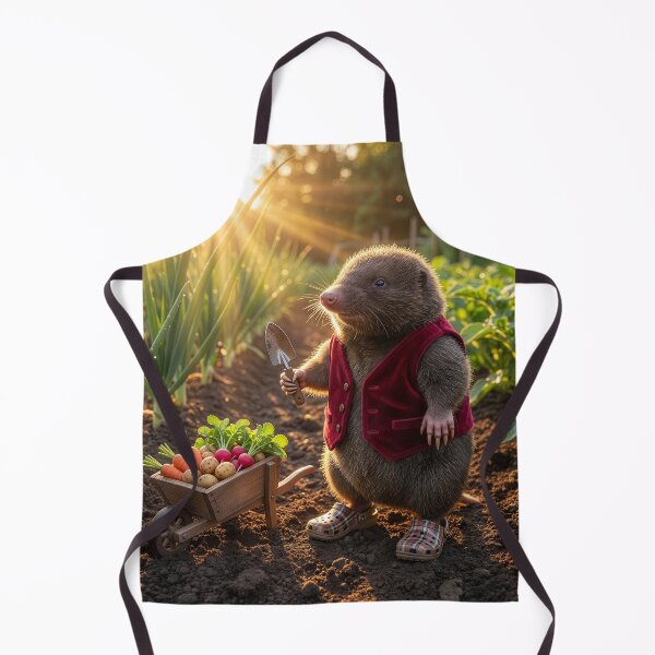 Item preview, Moley Tends His Garden designed and sold by Tridentulus.