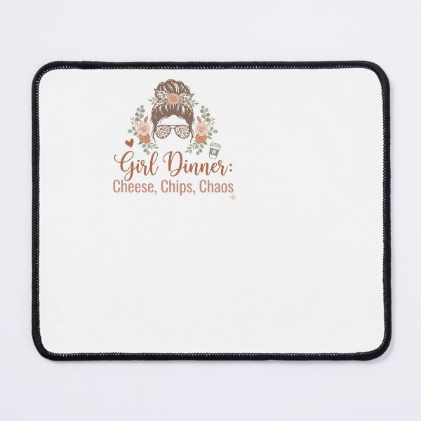 Item preview, Girl Dinner: Cheese, Chips, Chaos - Girl Dinner designed and sold by BinAlgoPix.