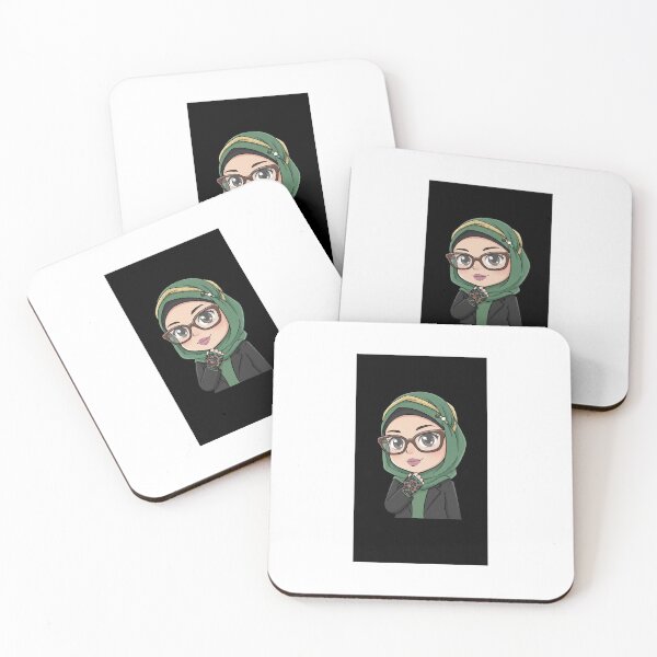 Item preview, Cute Chibi Hijabi Girl designed and sold by TheModernMuslimah.