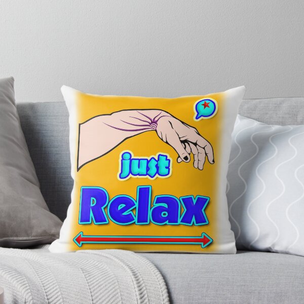 Item preview, Just Relax, Original Typography Design designed and sold by T2T-ees.