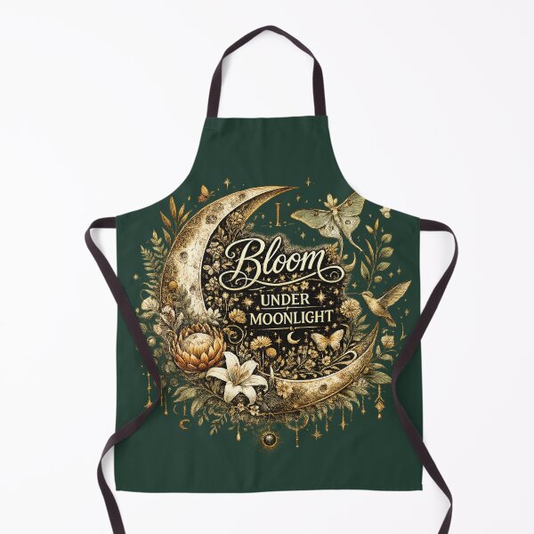 Item preview, I Bloom Under Moonlight | Celestial Botanical Moon designed and sold by 'VARI'.