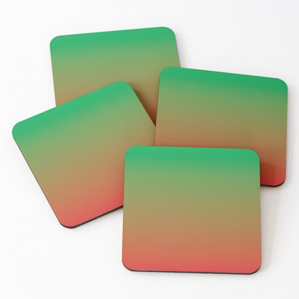 Item preview, Retro Orange and Emerald Green Gradient designed and sold by BetweenForms.