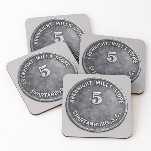 Item preview, Arkwright Mills Store Textile Scrip Spartanburg designed and sold by Collectology.
