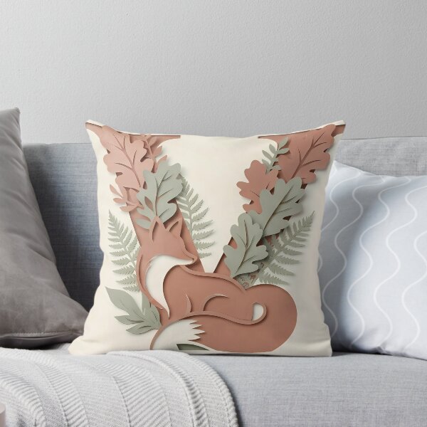 Item preview, The Vixen’s Haven - Botanical Papercut | Verdia Collection designed and sold by Verdiami.