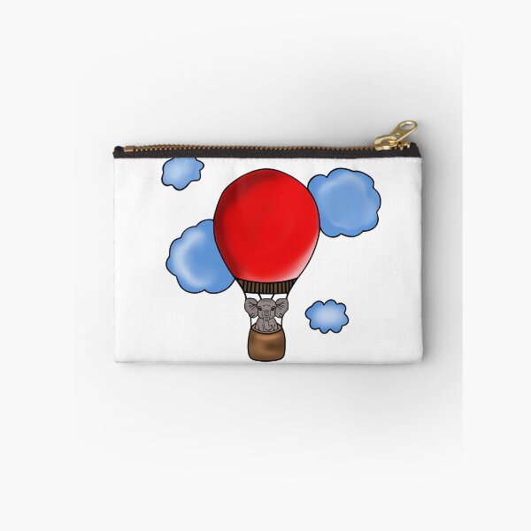 Item preview, Elephant  Flying In A Hot Air Balloon designed and sold by Sartoris Art.