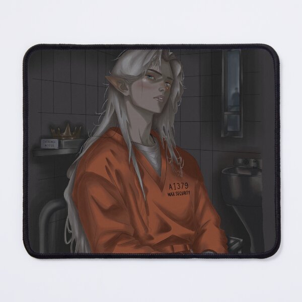 Item preview, Imprisoned Elf Prince Art Print, Fantasy Digital Artwork designed and sold by ToritheGoblin.
