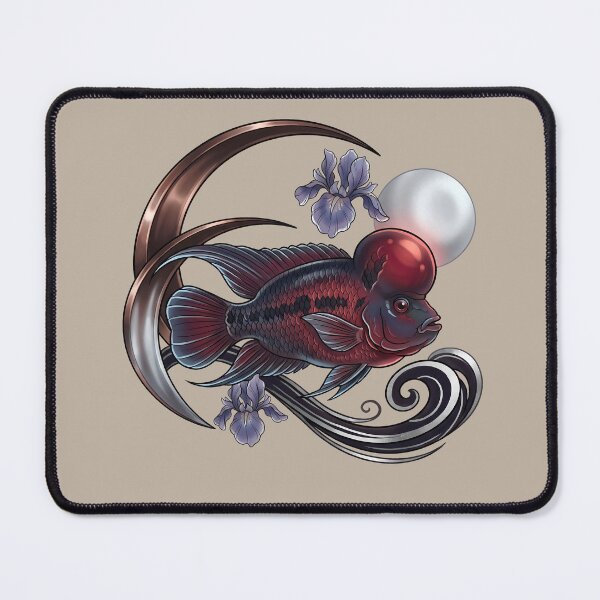 Item preview, Mystic Flowerhorn Cichlid Autumn Night designed and sold by MythicCotton.