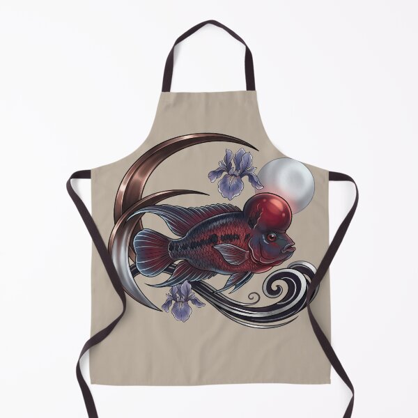 Item preview, Mystic Flowerhorn Cichlid Autumn Night designed and sold by MythicCotton.
