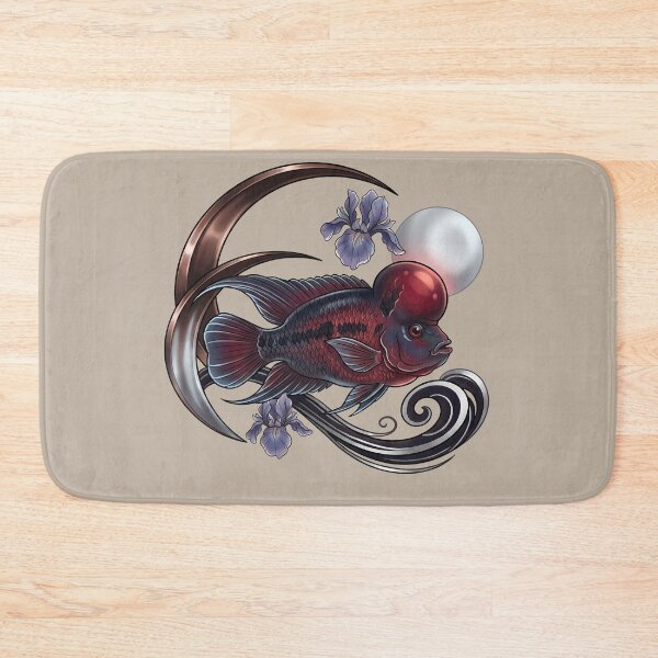 Item preview, Mystic Flowerhorn Cichlid Autumn Night designed and sold by MythicCotton.