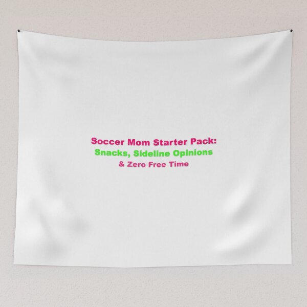 Item preview, Soccer Mom Starter Pack Humor designed and sold by Grallanews.