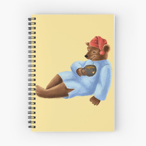 Item preview, A Sleepy Bear with Tea designed and sold by Chaotic-Koala.