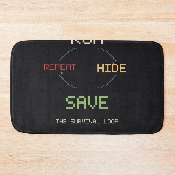 Item preview, Run Hide Save Repeat, The Survival Loop Gamer Design designed and sold by One More Run.