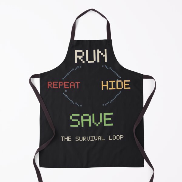 Item preview, Run Hide Save Repeat, The Survival Loop Gamer Design designed and sold by River1Shop.