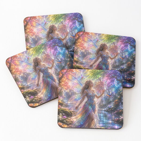 Item preview, Rainbow Grove Fairy  designed and sold by jgvisualarts.