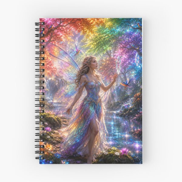 Artikelvorschau, Regenbogenhain-Fee entworfen und verkauft von jgvisualarts.