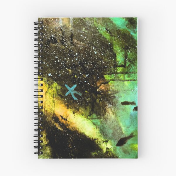 Item preview, Abstract Underwater World: Starfish and Silhouettes designed and sold by shanaeartists.
