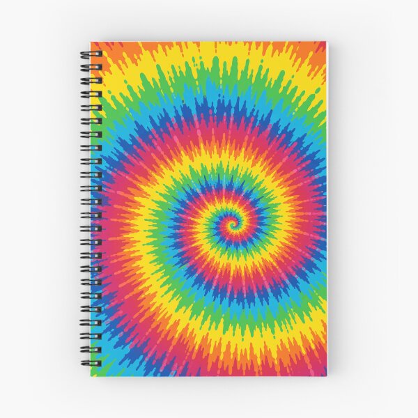Item preview, Retro Rainbow Spiral Tie Dye Pattern designed and sold by Far Out Goods.