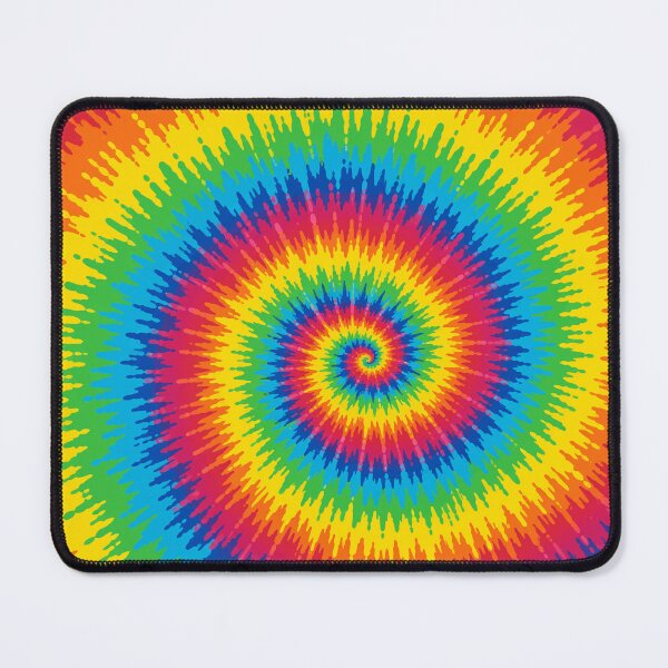 Item preview, Retro Rainbow Spiral Tie Dye Pattern designed and sold by Far Out Goods.