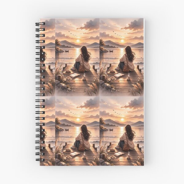 Item preview, Beautiful sunset at the mountain  designed and sold by Ethanticsticker.