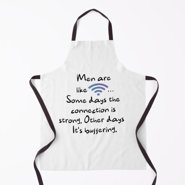 Item preview, Men Are Like Wifi Humor designed and sold by WonderWaresGifts.