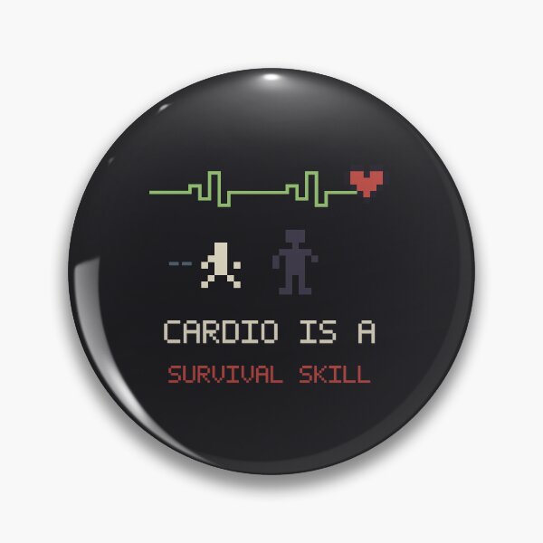 Item preview, Cardio Is a Survival Skill, Funny Zombie Running Design designed and sold by One More Run.