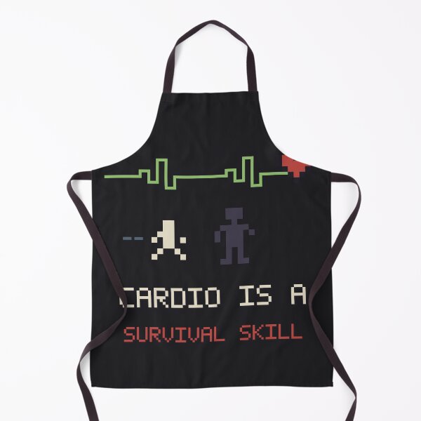 Item preview, Cardio Is a Survival Skill, Funny Zombie Running Design designed and sold by River1Shop.