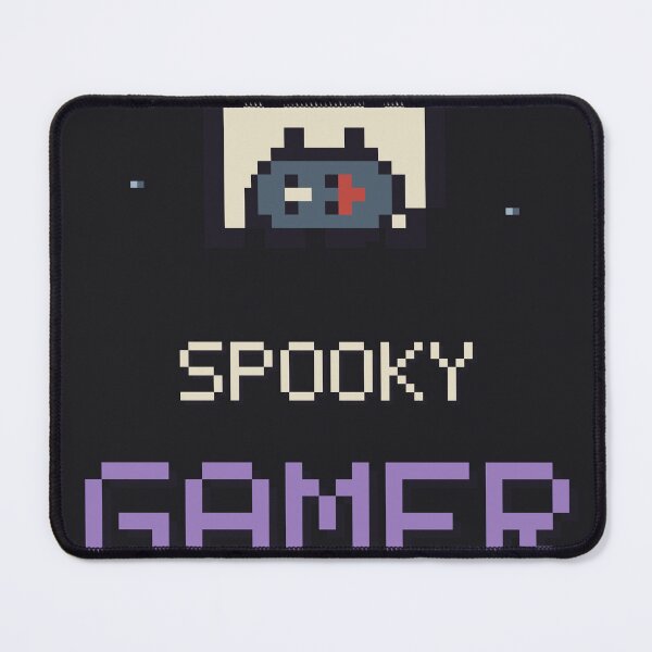 Item preview, Spooky Gamer, Cute Ghost Playing Video Games Pixel Art designed and sold by River1Shop.