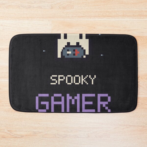 Item preview, Spooky Gamer, Cute Ghost Playing Video Games Pixel Art designed and sold by River1Shop.